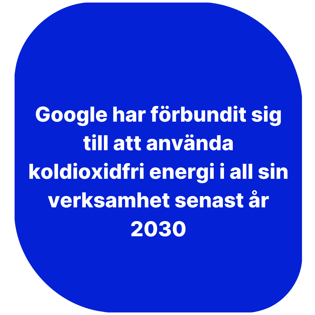 Google koldioxidfri